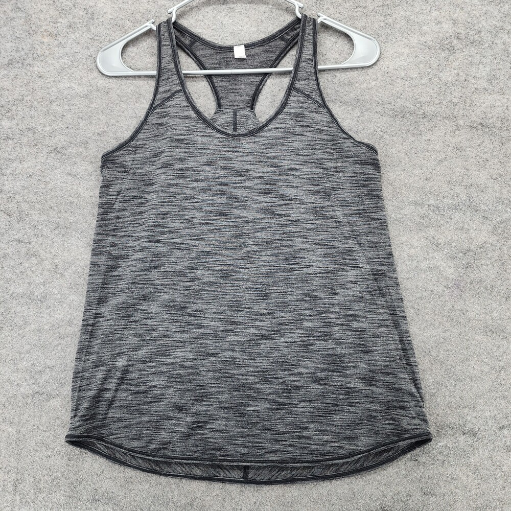 Lululemon Tank Top Womens 4 Sleeveless Gray Activewear